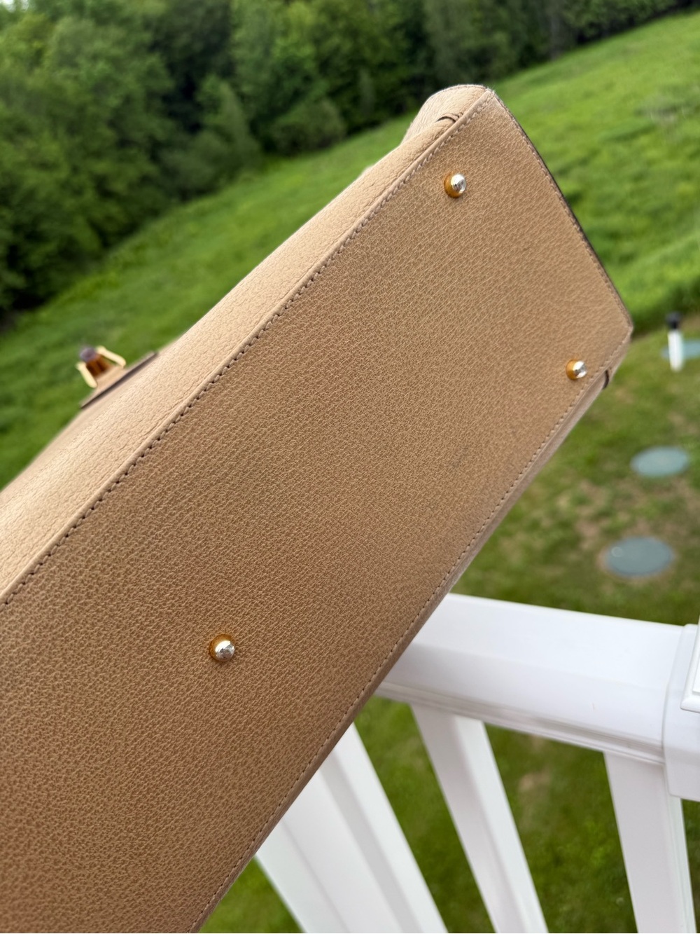 Gucci Dianna bamboo 17inch vintage bag - Picture 6 of 17